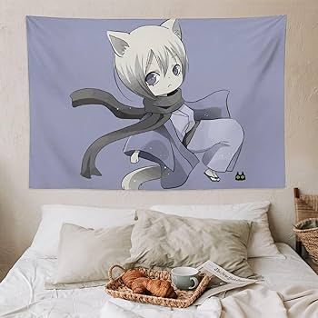 Amazon.co.jp: タペストリー おしゃれ 巴衛 神様はじめました